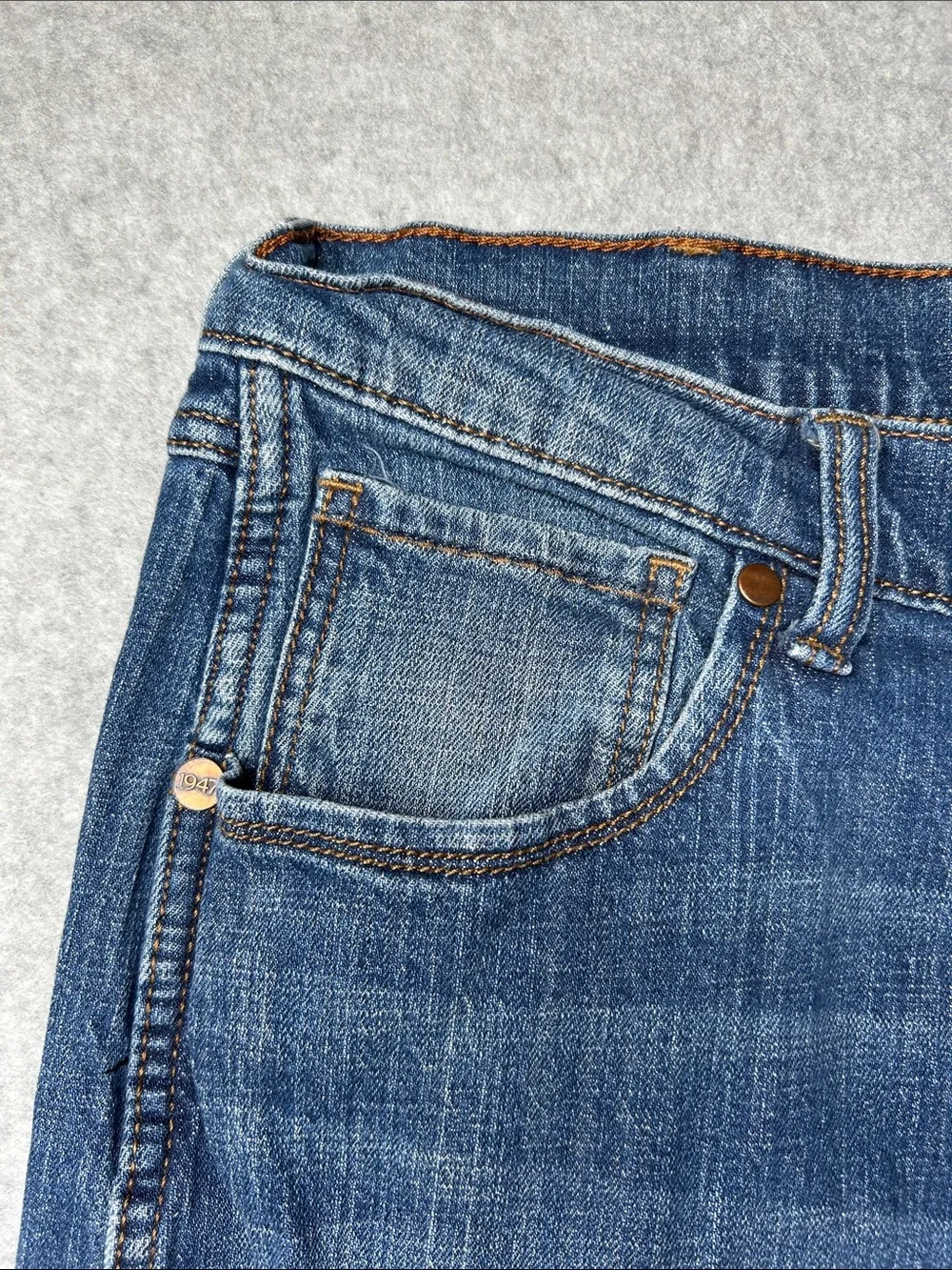 Wrangler‎ Blue Relaxed Bootcut Men's Jeans